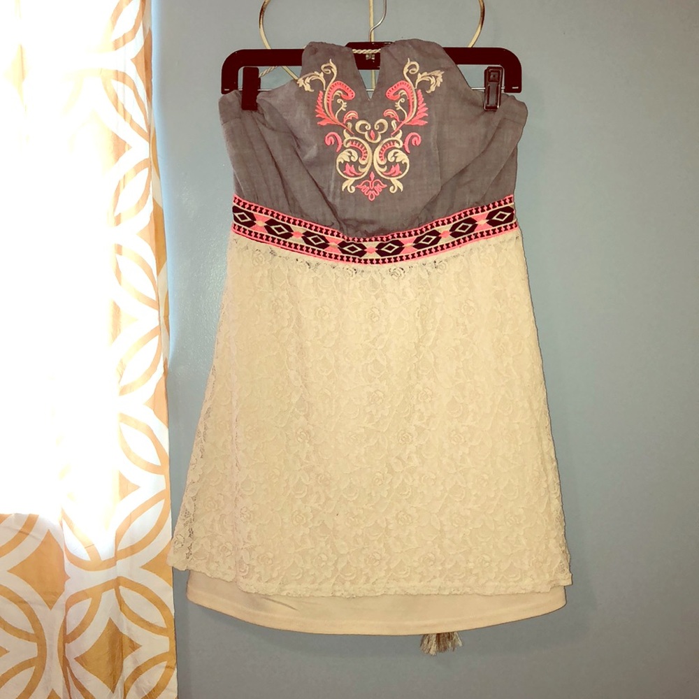 Lace Halter Dress